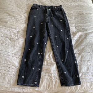 black passing jeans